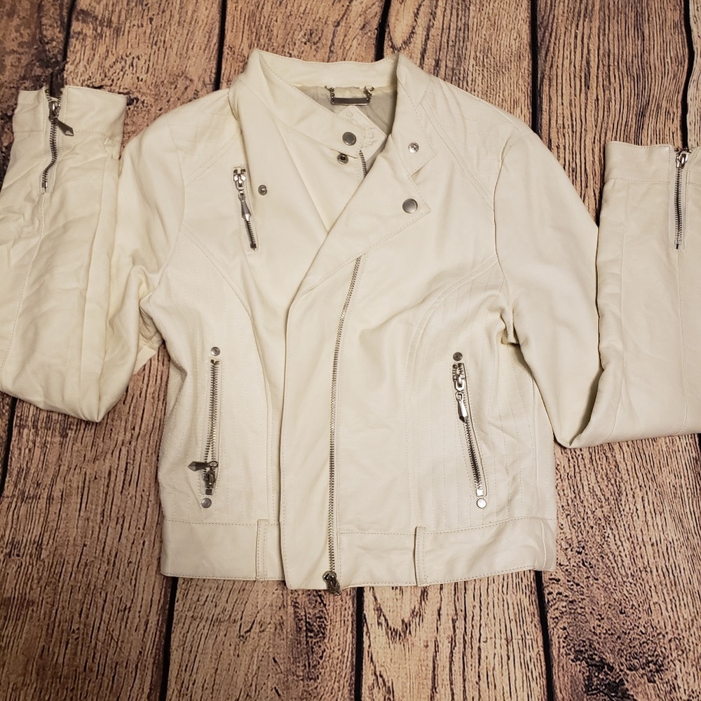 Faux leather jacket - Picture 4 of 4